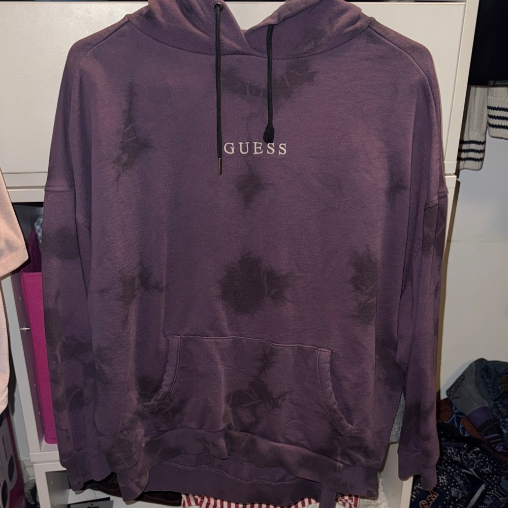 Guess Purple tie dye Hoodie